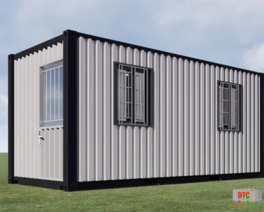 Mẫu nhà container 20 feet