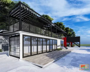 Container cafe 40 feet