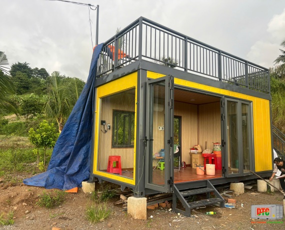 Nhà vườn container 20 feet 